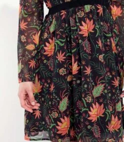 Vloeiende Jurk Bedrukte Sluier DASKAL 11 Vloeiende Jurk Bedrukte Sluier DASKAL -VivaMode Winkel 6395f6cb4a48413c81f6724432522698