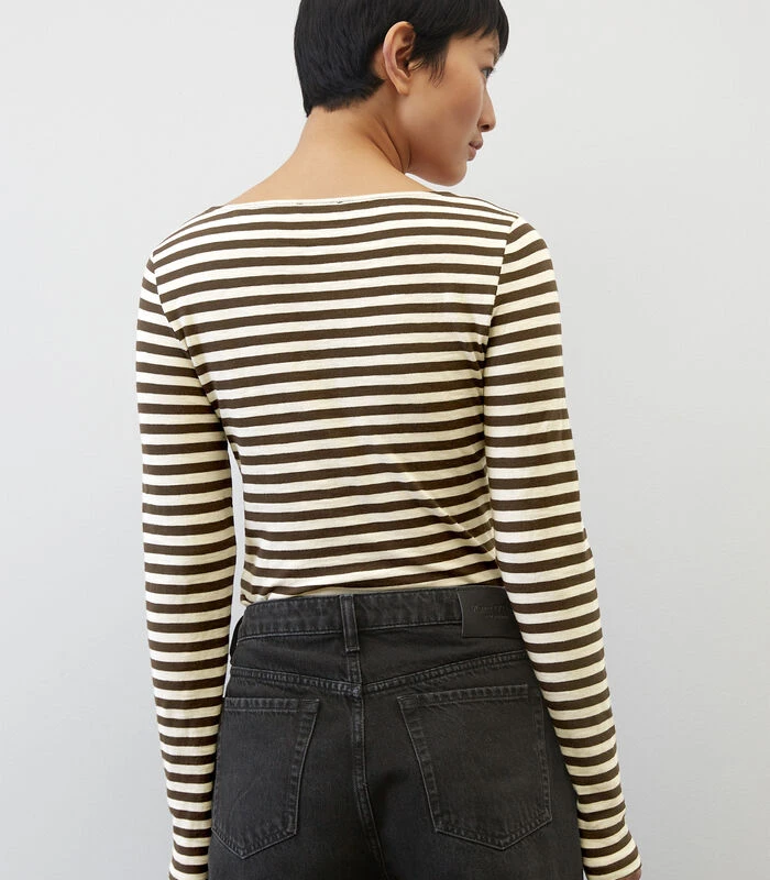 Marc O'Polo Gestreepte Longsleeve Regular 5 Marc O'Polo Gestreepte Longsleeve Regular - Afbeelding 3