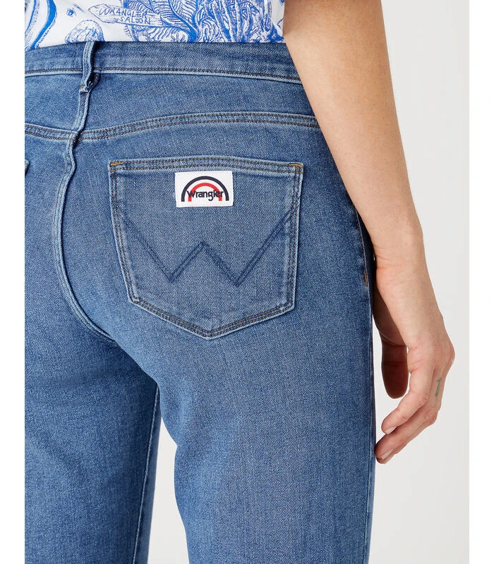 Wrangler Jeans Flare Vrouw 6 Wrangler Jeans Flare Vrouw - Afbeelding 4