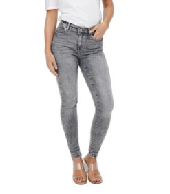 ONLY Damesjeans Met Middenuitsnijding Onlpower Azg937