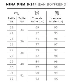 Boyfriend-jeans NINA -VivaMode Winkel 6b6031e28d2847ccb2d3815f780b197a