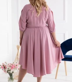 Uitlopende Jurk Met Een Cirkel Voor Het OLIWIA-feest -VivaMode Winkel 6c5767fcf1754e01abdc107b1e1238ab