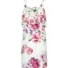 Jurk Van Elastische Stof Met Bloemmotief ANGEL -VivaMode Winkel 6f1e1e1ad8af40a79ad5a805d23995e0