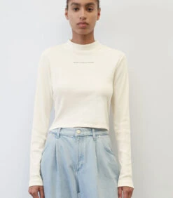 Cropped Longsleeve Met Turtleneck