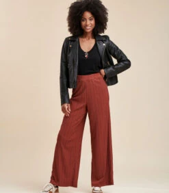 Gestreepte Jersey Broek