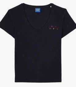 OXBOW T-shirt Met V-hals En Print O2TELBY -VivaMode Winkel 765ffc701128400b9f29d9fc91252e21