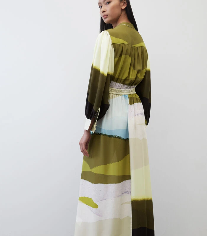 Marc O'Polo Maxi-jurk Met Print All-over 5 Marc O'Polo Maxi-jurk Met Print All-over - Afbeelding 3