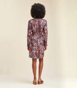 Losjes Vallende Korte Jurk Met Etnische Print 8 Losjes Vallende Korte Jurk Met Etnische Print -VivaMode Winkel 76977c6564114f489195b993726b93cd