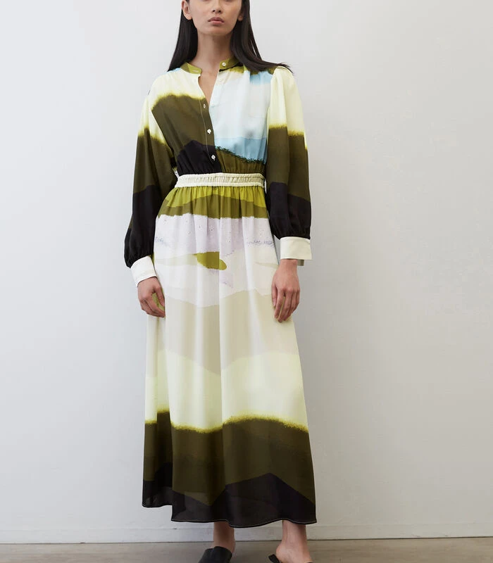 Marc O'Polo Maxi-jurk Met Print All-over 4 Marc O'Polo Maxi-jurk Met Print All-over - Afbeelding 2