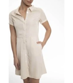 REGANE - Jurken Katoen Gemak Polo -VivaMode Winkel 7cd6efb80882448ebb91ec54de30bd07