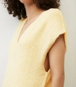 Marc O'Polo Gebreide Jurk Met V-hals -VivaMode Winkel 7e05da9c029d4d3fa8592e54f34ee813