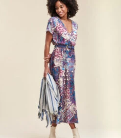 Maxi-jurk Met Bloemenprint