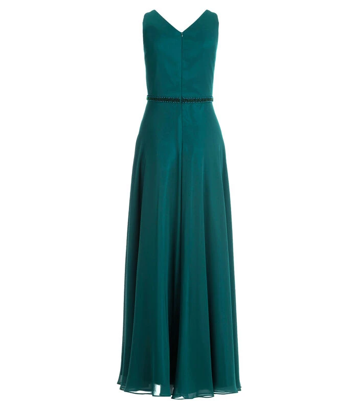 Vera Mont Avondjurk Met Plissé 5 Vera Mont Avondjurk Met Plissé - Afbeelding 3