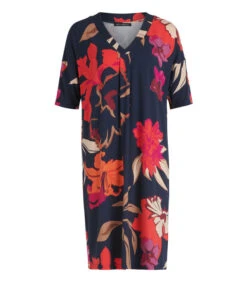 Betty Barclay Jersey Jurk Met V-hals -VivaMode Winkel 8645c8c7864f4299baa661742fd14048