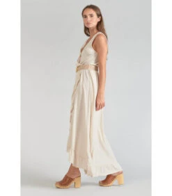 LE TEMPS DES CERISES Lange Jurk Wijd Uitlopend, Skater FILIPYN -VivaMode Winkel 878c79bbee89418dad83f16a376dc173