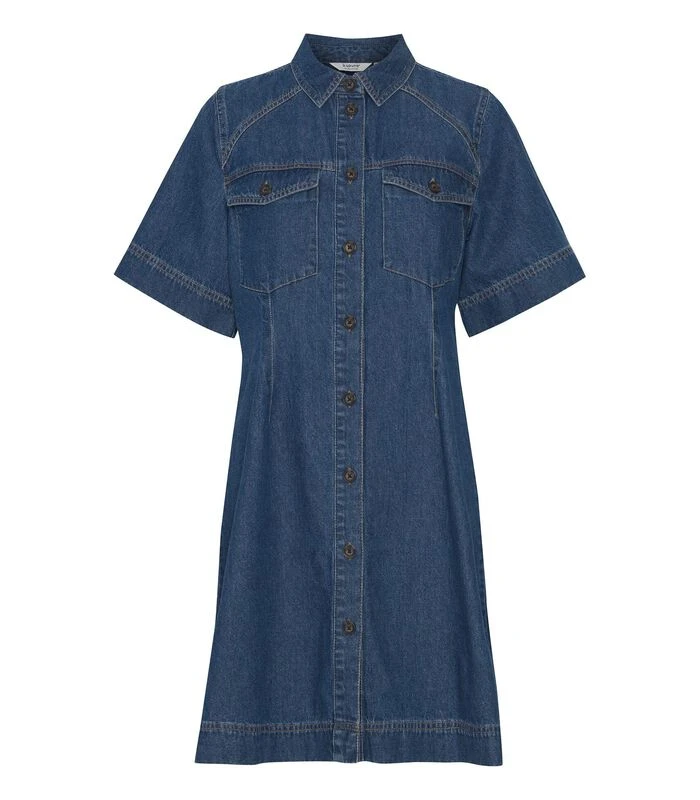 B.young Dames Denim Jurk Kolpa