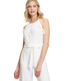 Vera Mont Jumpsuit Met Volant -VivaMode Winkel 8b0064ba268b40e58a0cda3d873198b0