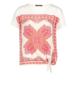 Betty Barclay Shirt Met Geknoopt Effect -VivaMode Winkel 8b30bf0e386049fbaf17ceb0b3ebc4ed