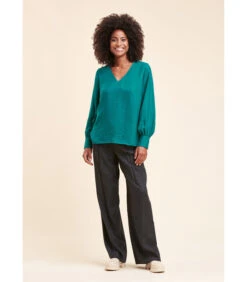 Top Voldoende Nek V 8 Top Voldoende Nek V -VivaMode Winkel 8d7d559b3ebe43c79441dbed4db779d4