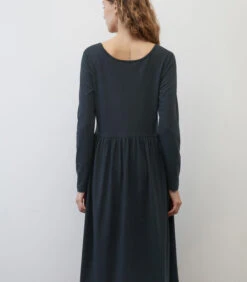 Marc O'Polo Jersey Jurk Met Wijde Rok -VivaMode Winkel 8de5eec025754f468758842ea07c9e80