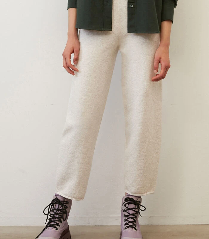 Marc O'Polo Zachte Gebreide Broek Cropped 3 Marc O'Polo Zachte Gebreide Broek Cropped