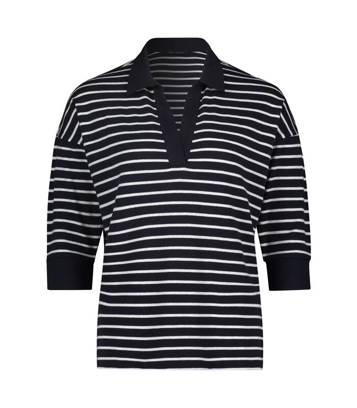 Betty Barclay Poloshirt Met Strepen 4 Betty Barclay Poloshirt Met Strepen - Afbeelding 3