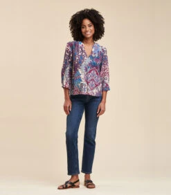 Losse Top Met Bloemenprint -VivaMode Winkel 920777ae51dd4cb7b077c16655fdb26e