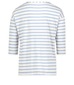 Betty Barclay Gestreept Shirt Met Zijsplitten -VivaMode Winkel 92160aae384e4efdb15be8d50a35ad95