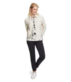 Betty Barclay Casual Shirt Met Mouwomslag -VivaMode Winkel 92b373fc4f5448a7a2b357d6616bf04c
