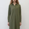 Marc O'Polo Jersey Jurk Met Knoopsluiting -VivaMode Winkel 93602c60f79e494090fb9f7cc333c50a