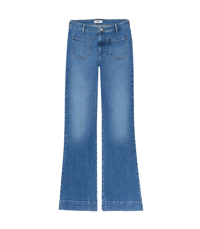 Wrangler Jeans Flare Vrouw 4 Wrangler Jeans Flare Vrouw - Afbeelding 2