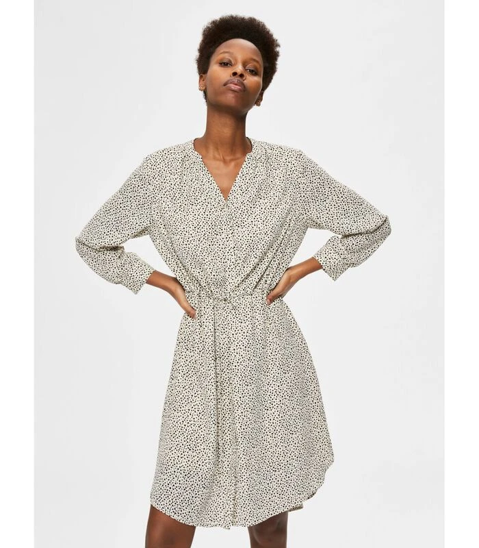 Selected Homme Dames Jurk Damina 7/8 Aop 4 Selected Homme Dames Jurk Damina 7/8 Aop - Afbeelding 2