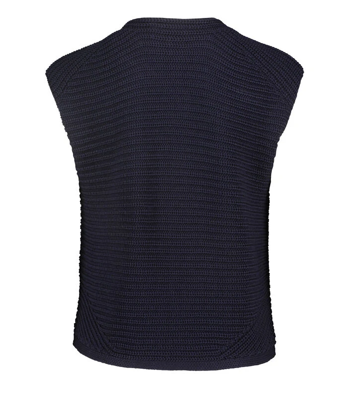 Betty Barclay Grofgebreide Vest Zonder Mouw 6 Betty Barclay Grofgebreide Vest Zonder Mouw - Afbeelding 4