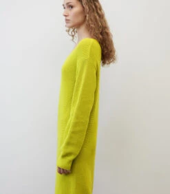 Marc O'Polo Gebreide Jurk Met V-hals -VivaMode Winkel 9d05752e5985491f8ff827e33480b71c