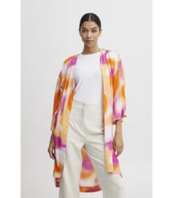 B.young Vrouwen Kimono Jurk Imala -VivaMode Winkel 9de779ec1a454e14a1fc1916cab399c3