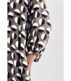 Seidensticker Jurk Stippen 3/4 Mouwen V-Hals 10 Seidensticker Jurk Stippen 3/4 Mouwen V-Hals -VivaMode Winkel 9f57b25f9df34bcf92844a0172e202f2