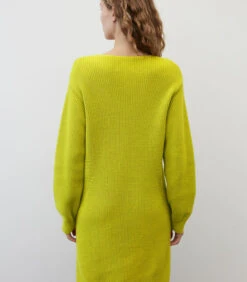 Marc O'Polo Gebreide Jurk Met V-hals -VivaMode Winkel 9f77e6bd41204831a4228f0043c0b470