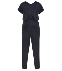 Elegante Jumpsuit Met Zakken En Korte Mouwen DORATA -VivaMode Winkel a2eaa548513540c2a4f07b6ebe000529