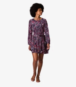 OXBOW Gecentreerde Bedrukte Jurk O1DEVA -VivaMode Winkel a391f8c4c3054ffba0fb483799393444