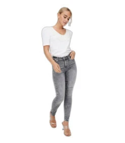 ONLY Damesjeans Met Middenuitsnijding Onlpower Azg937 -VivaMode Winkel a60792051e604fa082b74ec7c614b67b