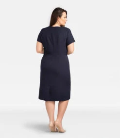 Exclusieve WILMA Kokerjurk -VivaMode Winkel a67216f87118472abb4371dc5b2722b9