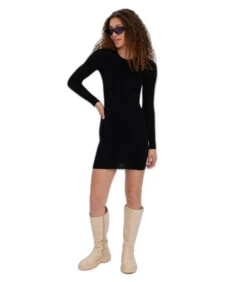 Vero Moda Damesjurk Met Lange Mouwen En O-hals Kiki -VivaMode Winkel a782cb24980145298823968926636dbe