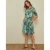 Jurk In Print Met Lagunegroen -VivaMode Winkel a7eaff29c4b047ff880d8b01556009d7