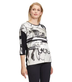 Betty Barclay Casual Shirt Met Mouwomslag