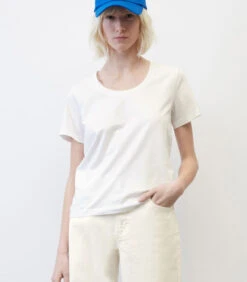 Marc O'Polo T-shirt Met Ronde Hals Loose