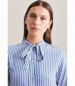 Seidensticker Jurk Strepen Lange Mouwen Ronde Hals -VivaMode Winkel b41348ed7c6a4948a3c38d6fefd5d17d