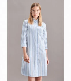 Seidensticker Jurk Strepen 3/4 Mouwen Kraag -VivaMode Winkel b70d8d31527c4f1db801650c180604f9