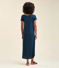 Lyocell-jersey Maxi-jurk -VivaMode Winkel b7807d92e1844ca08d27f28f8e6ec753