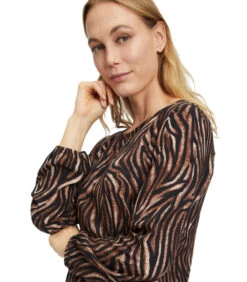 CARTOON Casual Jurk Lange Mouwen -VivaMode Winkel b857dc14162e40fc81ad44be02ea1b04