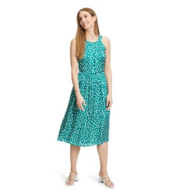 Zijden Jurk Zonder Mouw -VivaMode Winkel b92cf3d173f54616ba7cb3257ab04134